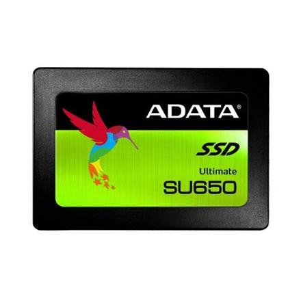 ADATA | Ultimate SU650 | ASU650SS-240GT-R | 240GB | SSD form factor 2.5" | SSD interface SATA | Read speed 520 MB/s | Write speed 450 MB/s