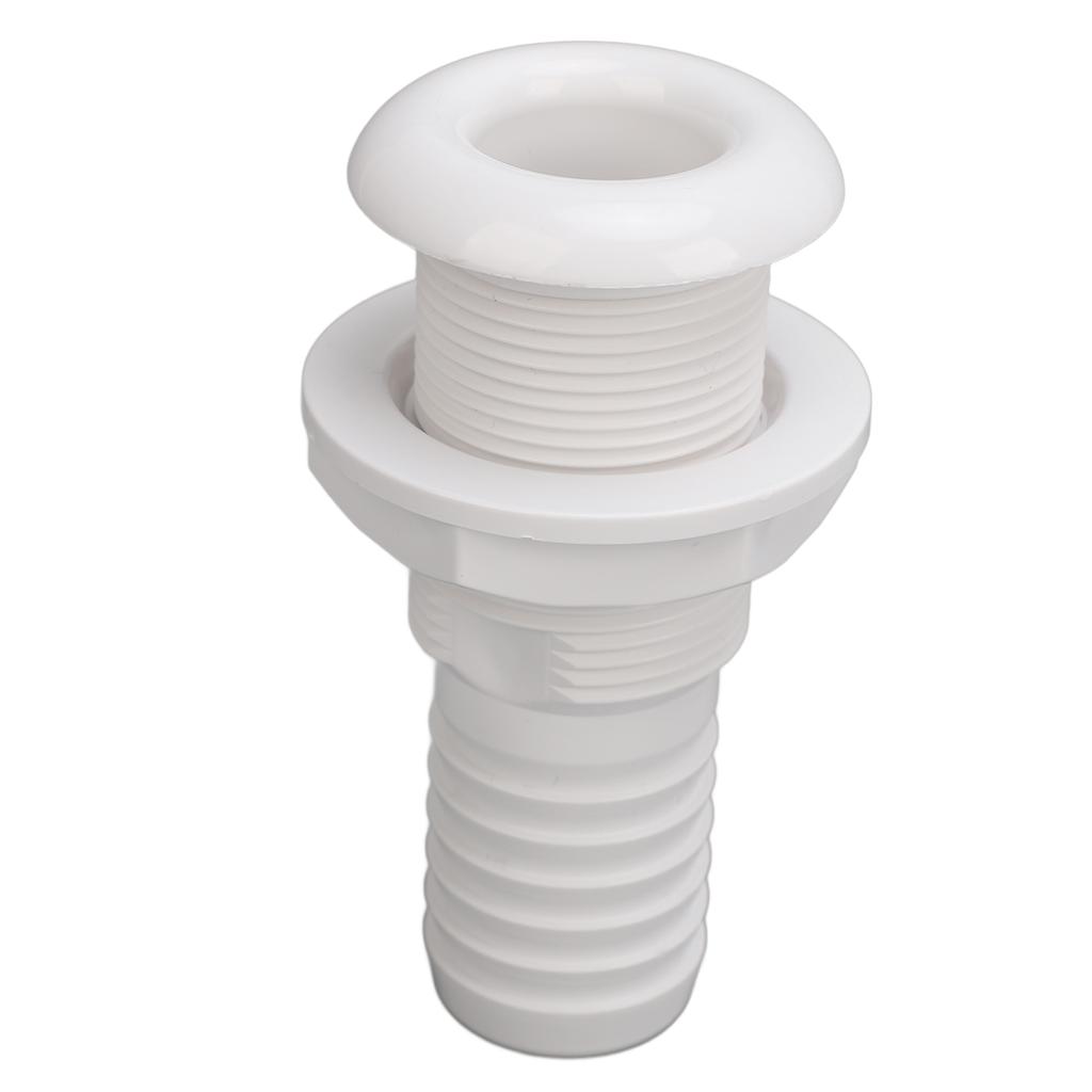 Boat Through Hull Connector 29mm Outlet   Drainage Straight Drain Outlet Fittings Boat Plumbing Fittings