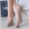 Fashion New Women High Heel Pumps Fashion Classic Patent Leather High Heels Shoes Nud Head Paltform Wedding Women Dress Shoes Large Size
