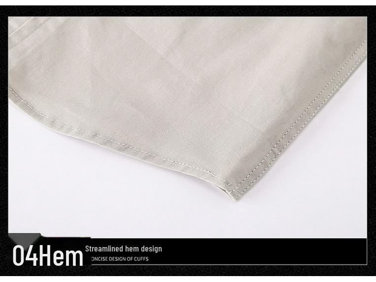 Men's Long Sleeve Cotton Shirt: 2024 Spring & Autumn Casual Loose Outdoor Workwear Jacket