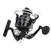 HZ2000 Metal Spinning Fishing Reel High Speed 5.1:1 for Sea Fishing Telescopic Fishing Rod