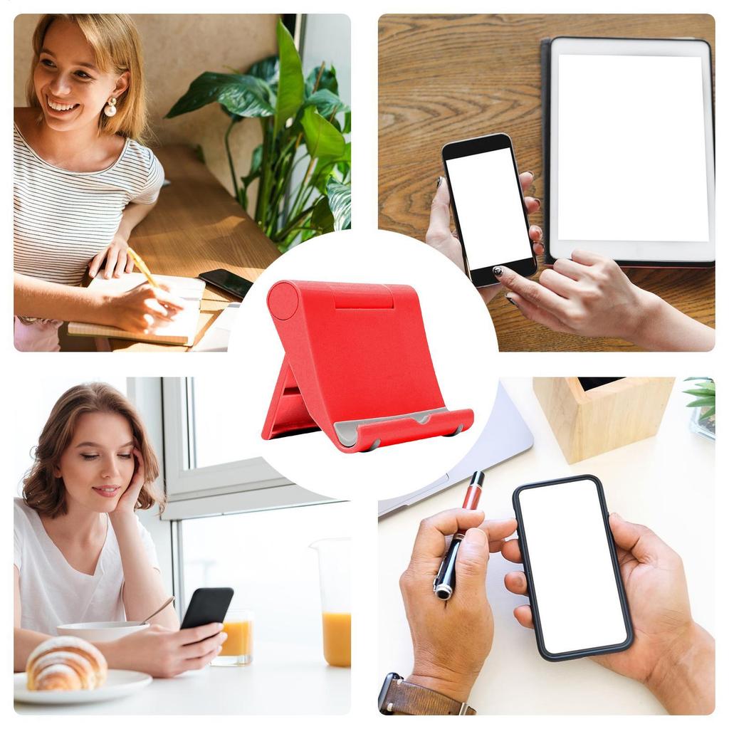 Handyhalter Ständer Mobiler Smartphone Halter Tablet Ständer Universeller Schreibtisch Handy Halter Ständer Tragbarer Handy Halter
