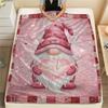 1 Stück Flanelldecke mit Cartoon-Druck, Hohe Qualität, Bequem für alle Jahreszeiten, Heimdekoration, Wärme und Komfort, Perfekt als Weihnachts- oder Geburtstagsgeschenk