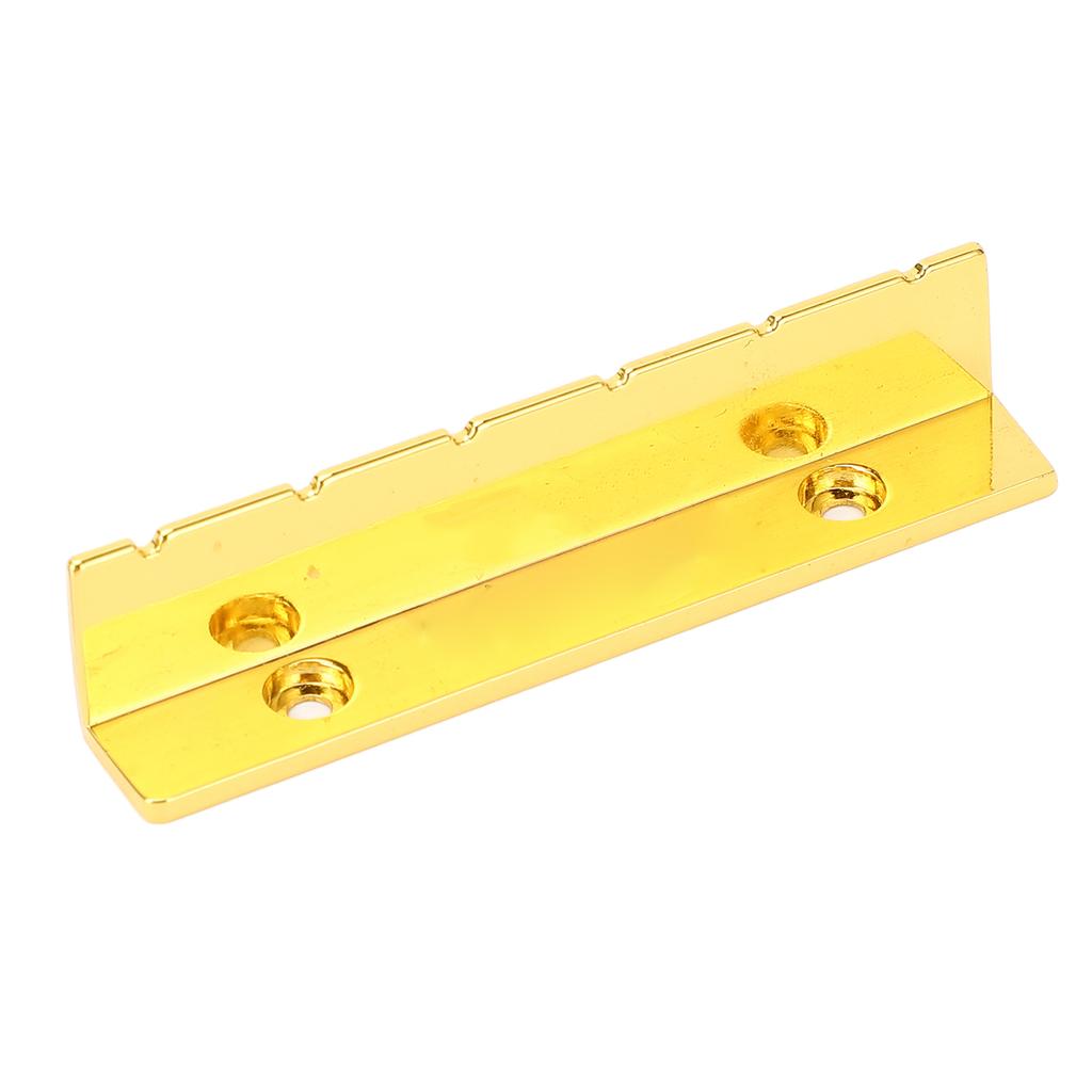 Guitar Nut Metal Slotted 6 Strings Lap Steel Acoustic Guitar Replacement Parts Accessories