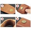 Elegant Lighter Storage Pouch PU Case for Professionals Lighter Organizers Lightweight Firelighter Holder Long lasting