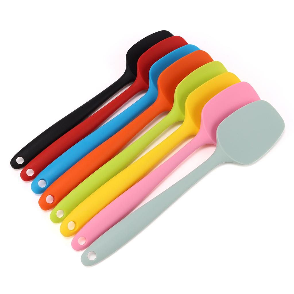 Silicone Spatula Multicolor Food Grade Non Stick Butter Cake Baking Spatula Cooking Silicone Spatula Set Cookie Pastry Scraper