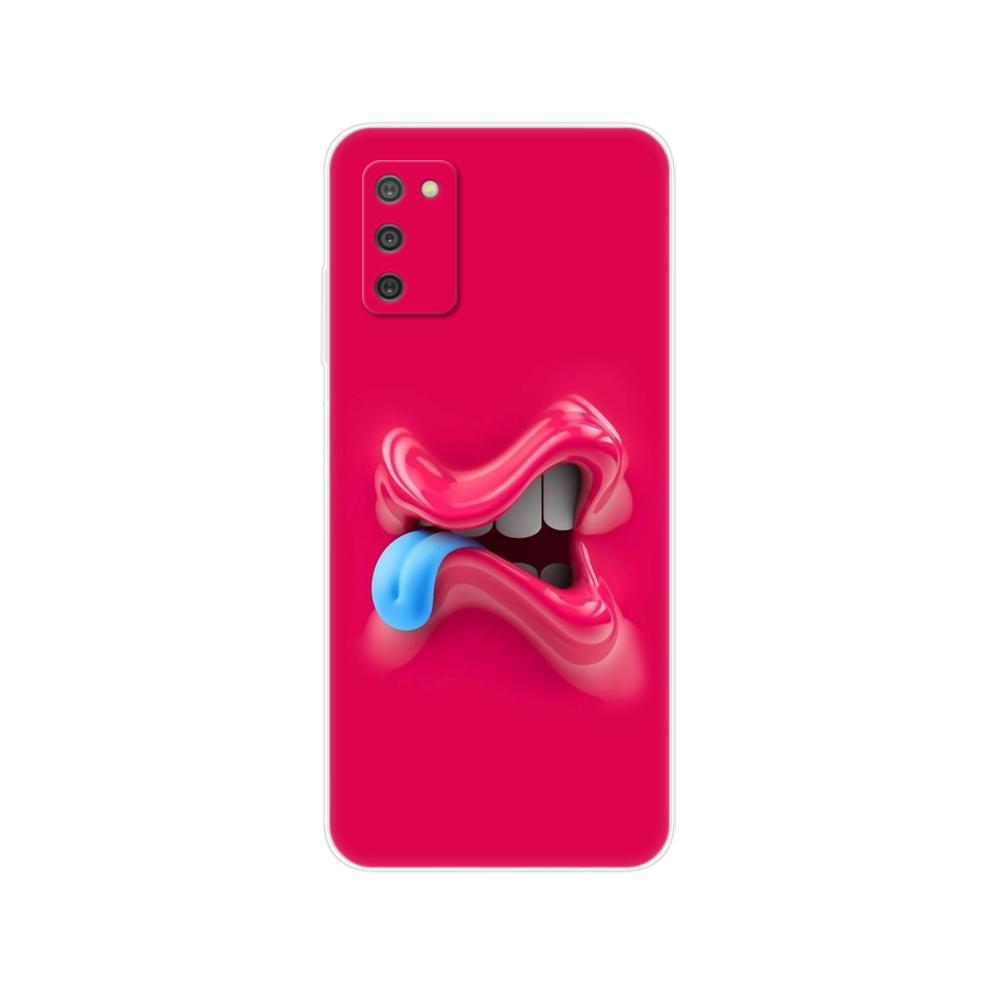Per Samsung A03S Custodia 164,3 mm Copertura Posteriore del Telefono Su Samsung Galaxy A03s GalaxyA03s A 03s a037 Custodia Morbida Tpu Bumper in Silicone 6,5 pollici