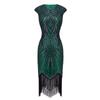Popular Tassel Woven Sequin Dress 1920 Vintage European And American Movie Dress Dress