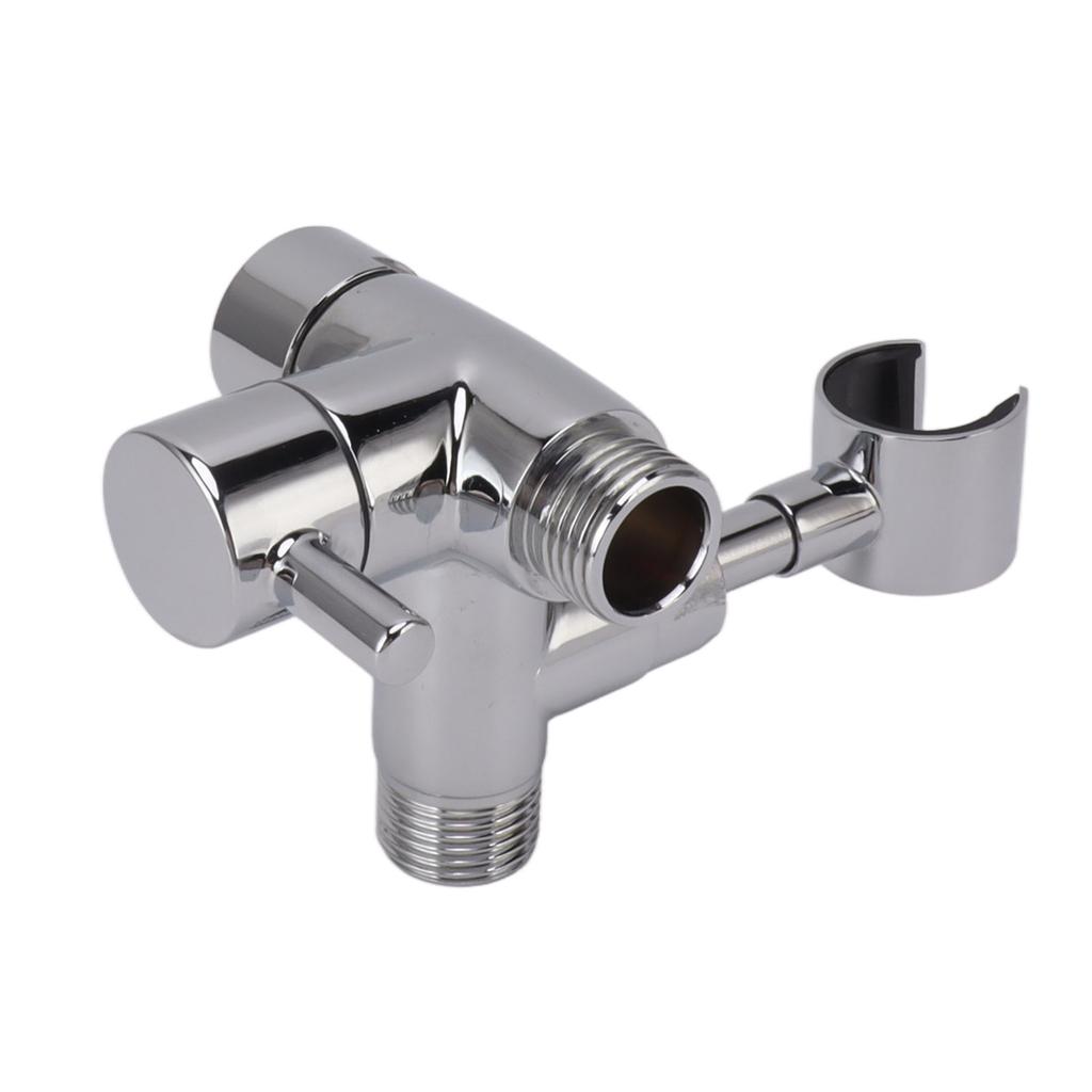 Shower Head Diverter Water Separator Shower Arm Diverter for Hand Held Showerhead and Fixed Spray Head