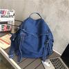 Dámská džínová crossbody taška Velkokapacitní taška přes rameno