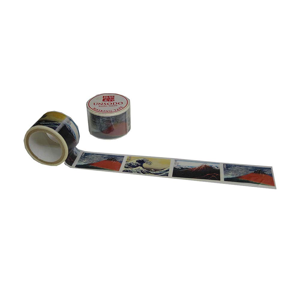 Geisodo Masking Tape Hokusai Views of Mount Fuji Thirty-six M-5