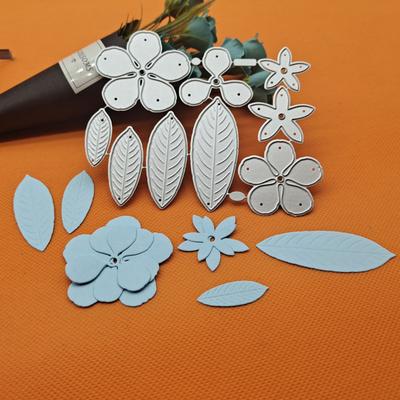 Petal and Leaf Design Styles Metal Cutting Die Stencil for DIY Scrapbooking Album Photo Embossing Paper Card Craft Decor
