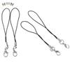10pcs Nylon Wrist Strap Lanyard For Camera Cell Phone IPod USB Mp3 Mp4 Keychains Hooks Mobile Phone Strap Keyring Key Ring
