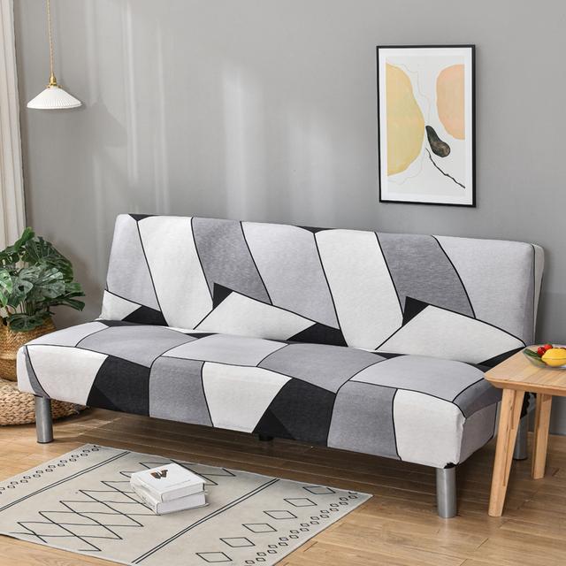 

Складной чехол для дивана с принтом веревки, чехлы для диванов, эластичные чехлы на двойное сиденье, чехлы для гостиной, геометрический принт L(185-200cm)