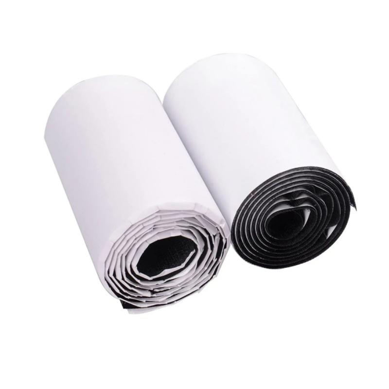 1Set/2pcs Width 10cm(4Inch) Strong Self-adhesive Fastener Tape Hook and Loop Back Nylon Sticker Adhesive Tape with Glue 1M