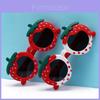 Childrens Cartoon Strawberry Sunglasses Uv400 Full Frame Polarized For Outdoor Play
