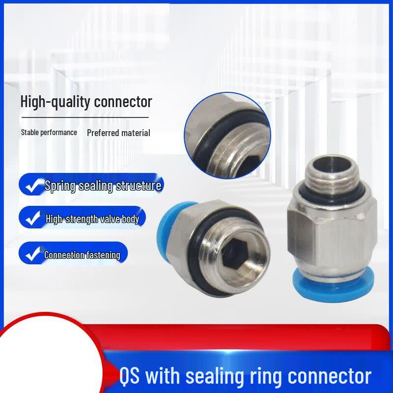 Zhishi Air Pipe Quick Connector with Seal Ring