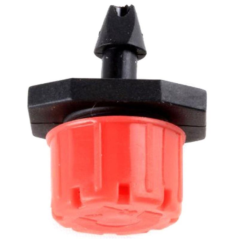 50 Pcs Irrigation Plastic Micro Flow Dripper Drip Head Irrigation Sprinklers Adjustable Water Drippe