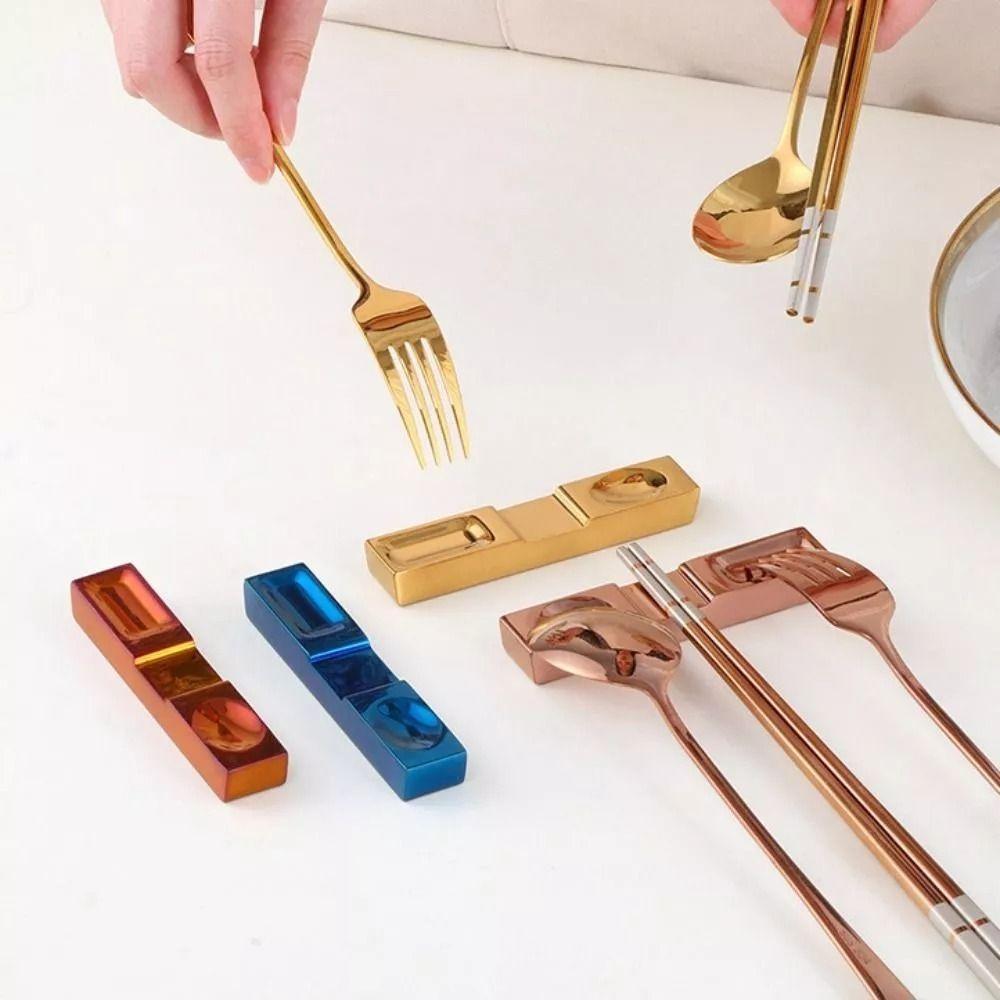 Multifunctional Chopstick Pillow Long Strip Tableware Rack New Chopstick Rest