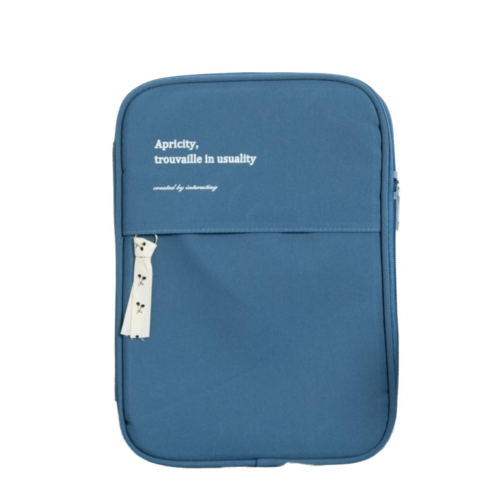 

Shockproof Tablet Protective Case Briefcase Computer Storage Bag Laptop Notebook Case School 11inch темно-синий