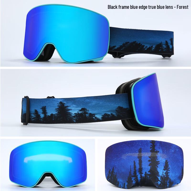 UOSU Adult Ski Goggles - OTG Cylindrical Lens