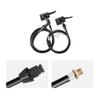 80/120CM Tire Inflator Nozzles Universal Air Pump Connector Air Pump Hose  Bike Pump Accessories
