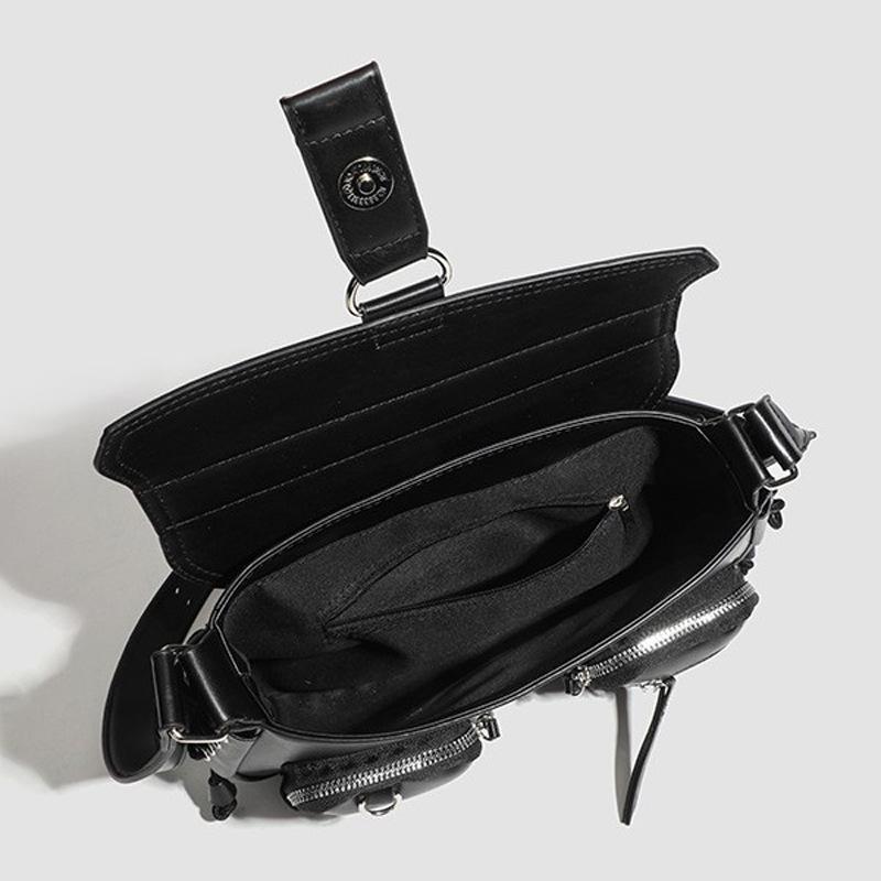 Motorradtasche mit großem Fassungsvermögen, schlicht und elegant, Umhängetasche, modische und vielseitige Tragetasche