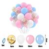 35pcs 12 inch metal balloons matte latex balloons gold confetti balloons birthday wedding party decoration