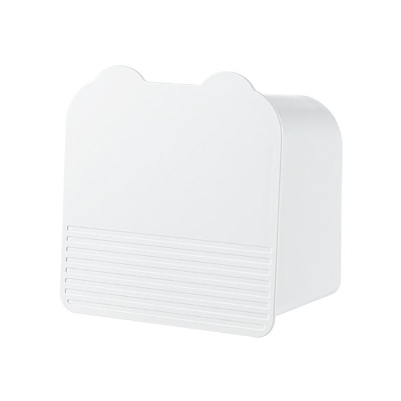 Wall Box JarBathroom Vanity Storage Container Holder for Cotton Swabs Makeup Pads Sponges Sanitary Napkins X3UC