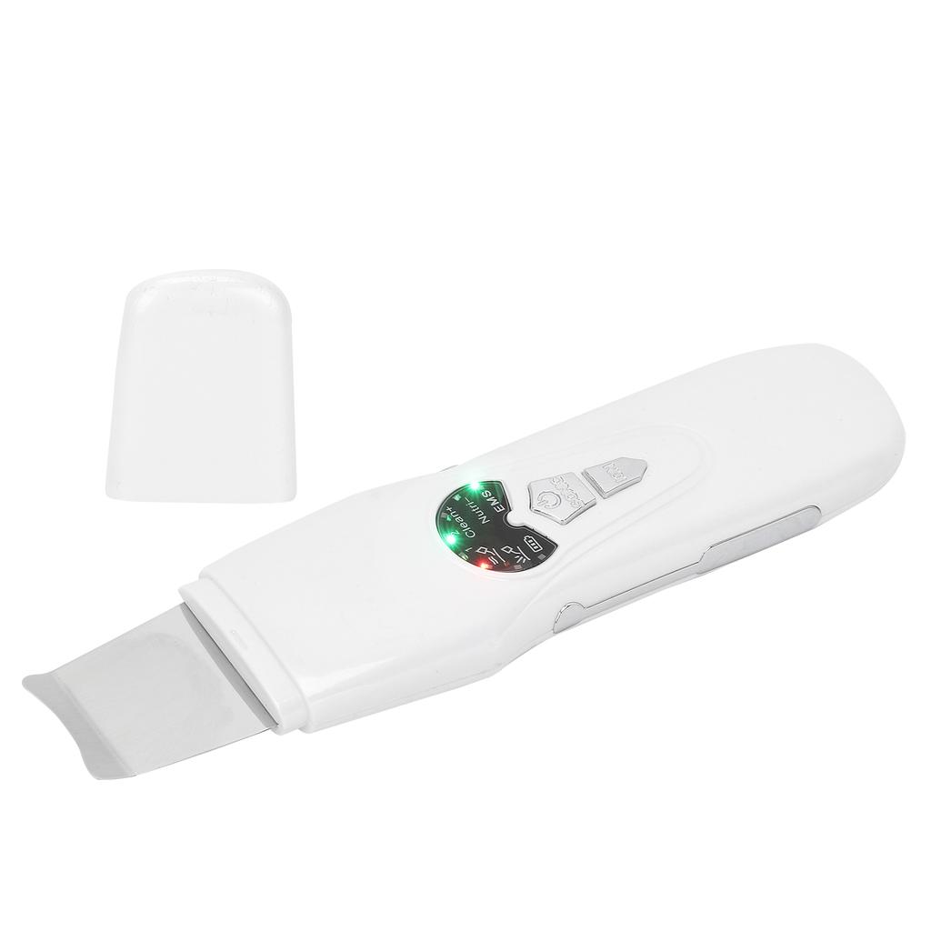 Facial Skin Scraper Ultrasonic Skin Scrubber Spatula 2 Gears Vibration Pore Cleaner Face Scrubber