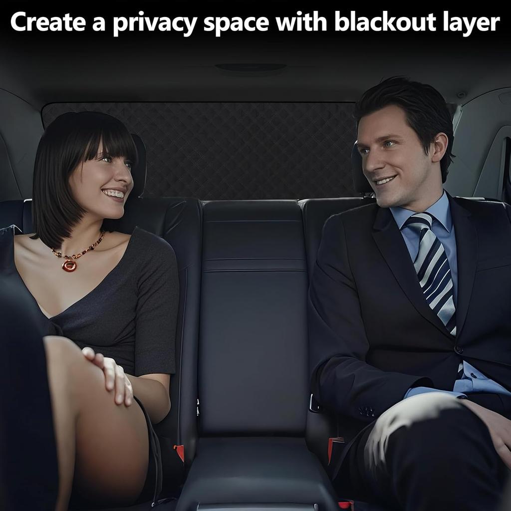 ZATOOTO Rear Windshield Sunshade For Toyota Camry 2018- Rear Windshield Sunshield Double Layer For Sunshade And Privacy Offer Great Visibility Sun
