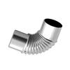 Stainless Steel 90 Degree Elbow Chimney Liner Bend 90° Multi Flue Stove Pipe 50mm For Outdoor Camping Wood Stoves Chimney
