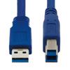 TECHLY - Techly ICOC U3-AB-20 BL CABLE USB 3.0 A mâle / B mâle 2 M BLEU