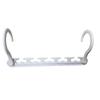 Foldable Magic Hanger Multi-function Five-hole Connection Hook ABS Plastic Rotary Storage Hanger Coat Hanger Hangers
