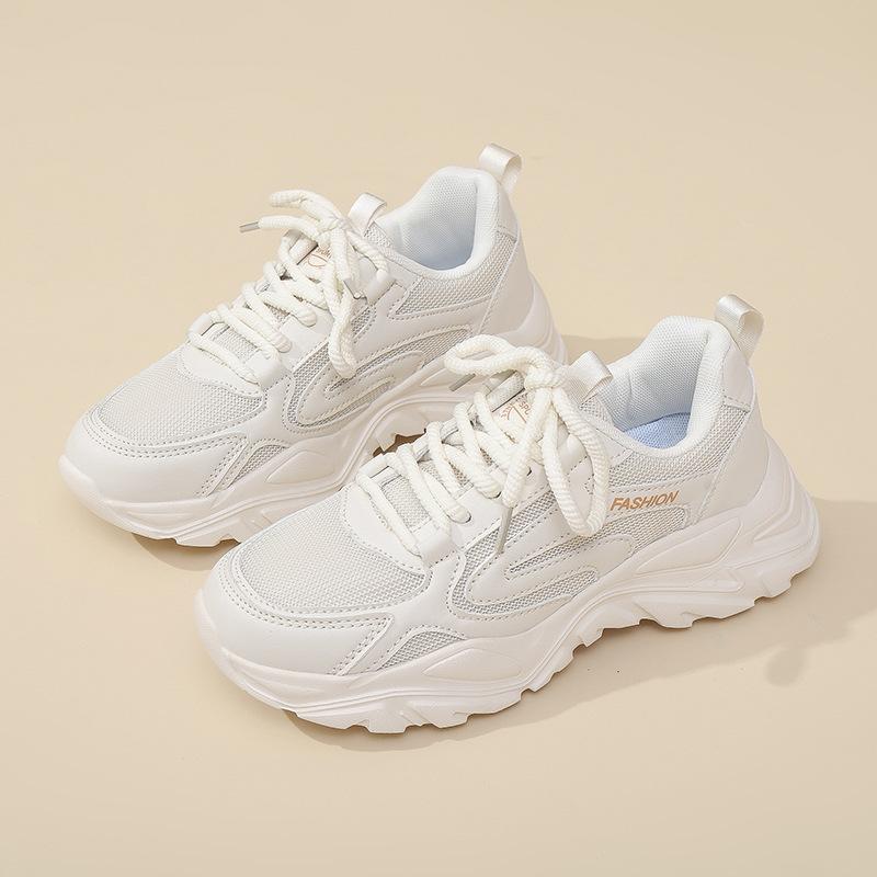 

Новая женская модная обувь для пап, сетчатая дышащая спортивная обувь, повседневная амортизирующая обувь для путешествий, женская обувь для ходьбы на открытом воздухе 42