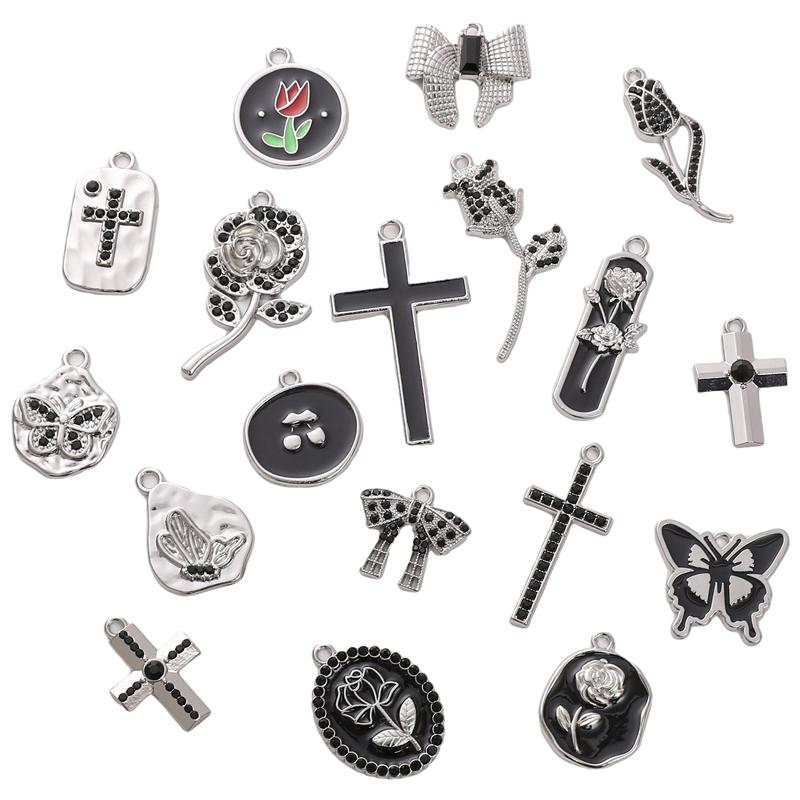 1 teil/beutel Legierung Multi-Form Anhänger DIY Armband Halskette Ohrringe Schmuck Zubehör