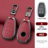 Metal Leather Car Smart Key Case Cover  for Alfa Romeo Giulia 2015 +Stelvio 2016+ Spider Etcetera Protector Shell