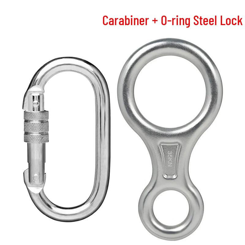 OLOMM Rock Climbing Descender Kit 1