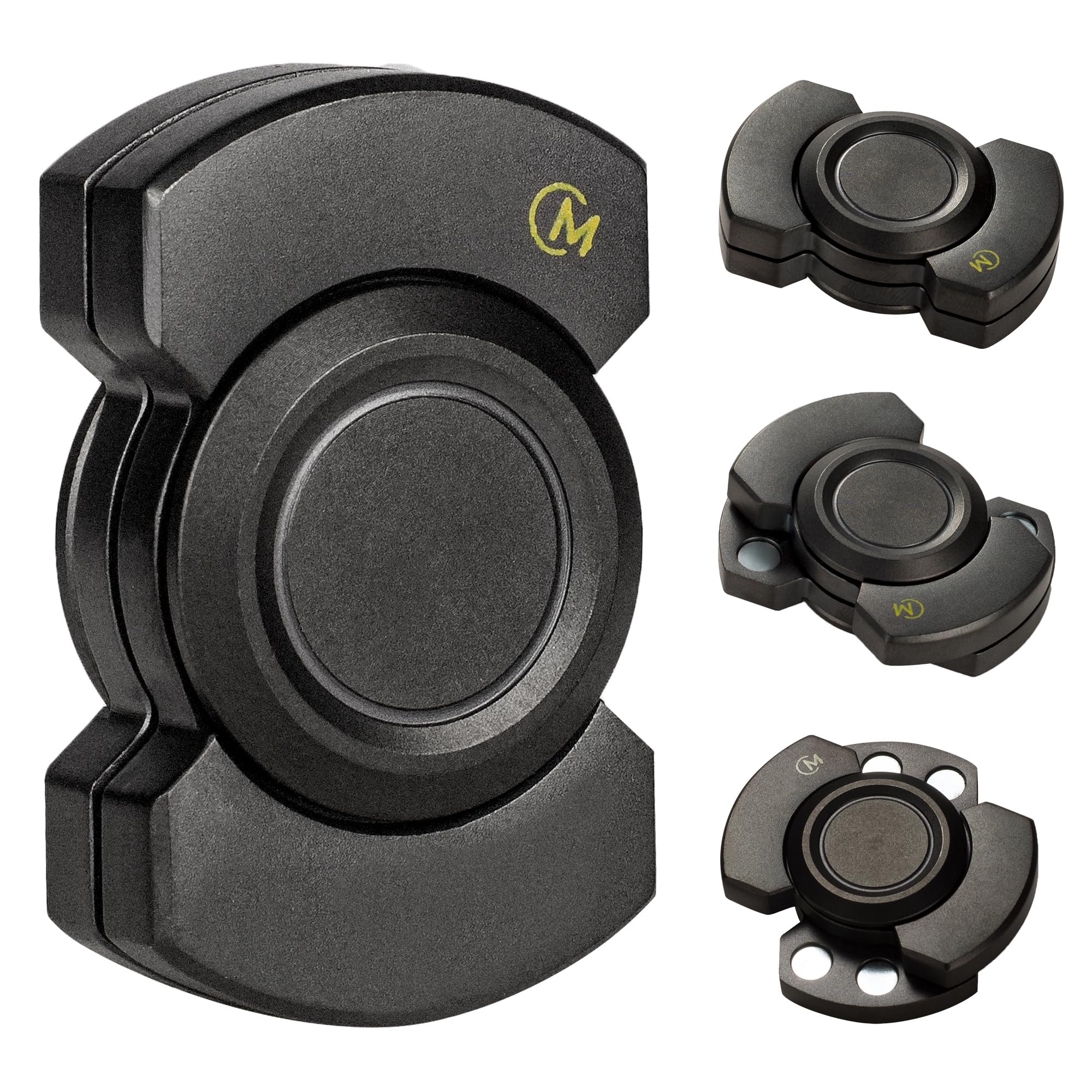 

Нержавеющая сталь 3 в 1 Fidget Spinner и Slider Combo с кнопкой нажатия металлическая игрушка для снятия стресса у взрослых серебряный
