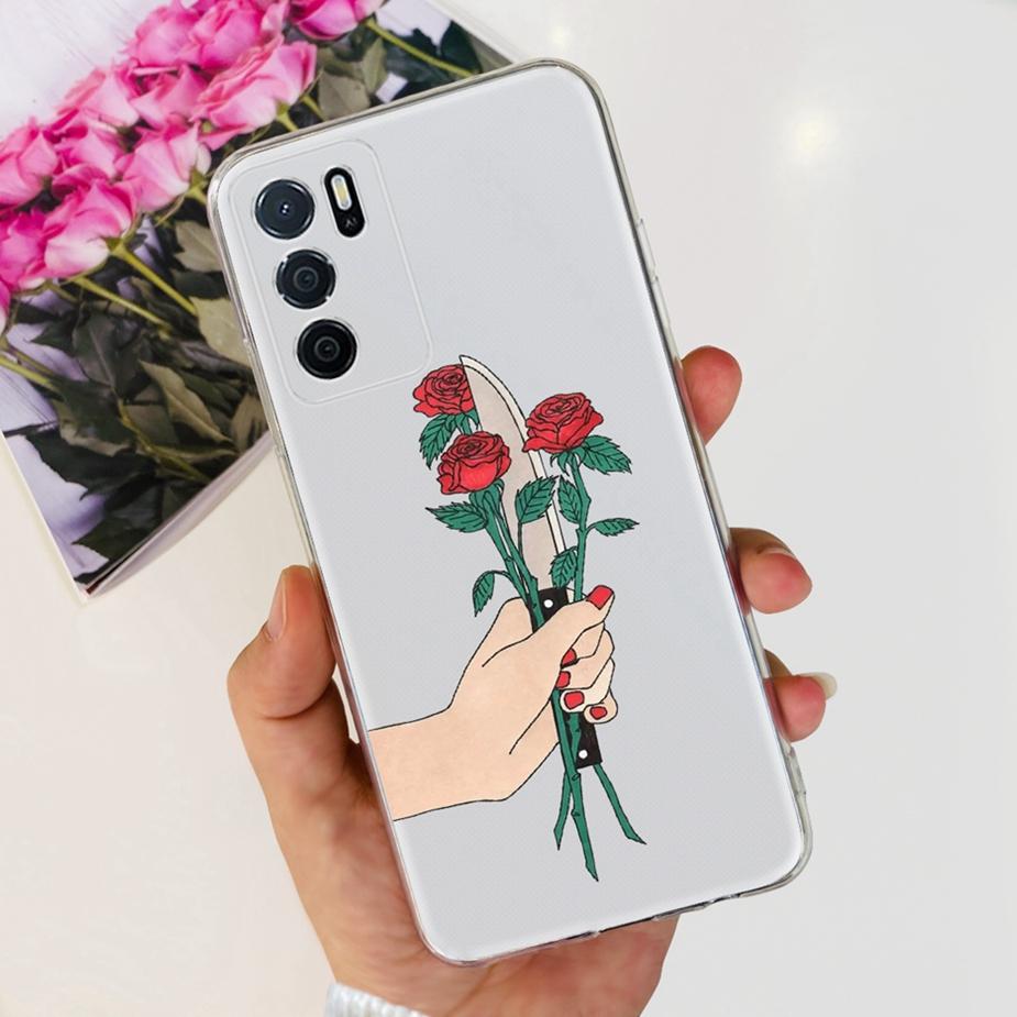 Für Oppo A16 A16s Hülle Stylische Bemalte Rückseite Weiche Dünne Handyhülle Für Oppo A16s OppoA16 s CPH2269 Hülle Fundas Bumper Schale