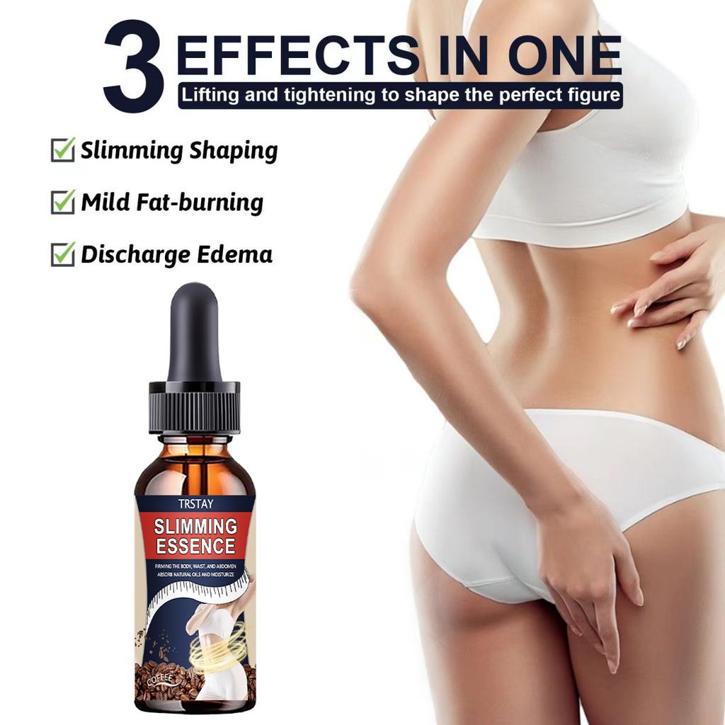 West&Month Body Sculpting Spray Shaping and Firming Belly and Thigh Slimming Oil Massage Heating Essence Spray
