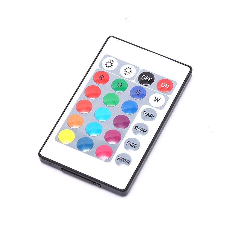 Led Rgb Controller 24 Key Ir Remote Dc12V Dimmer Control Box For Led Strip Light