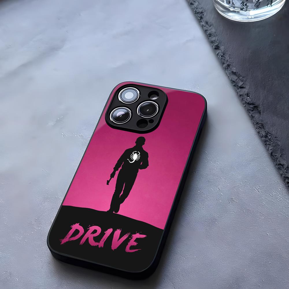 Drive Ryan Gosling Movie Phone Case Tempered Glass For IPhone 17 13 14 16 12 15 11 Pro Max Plus Mini X XR SE2020 Coque