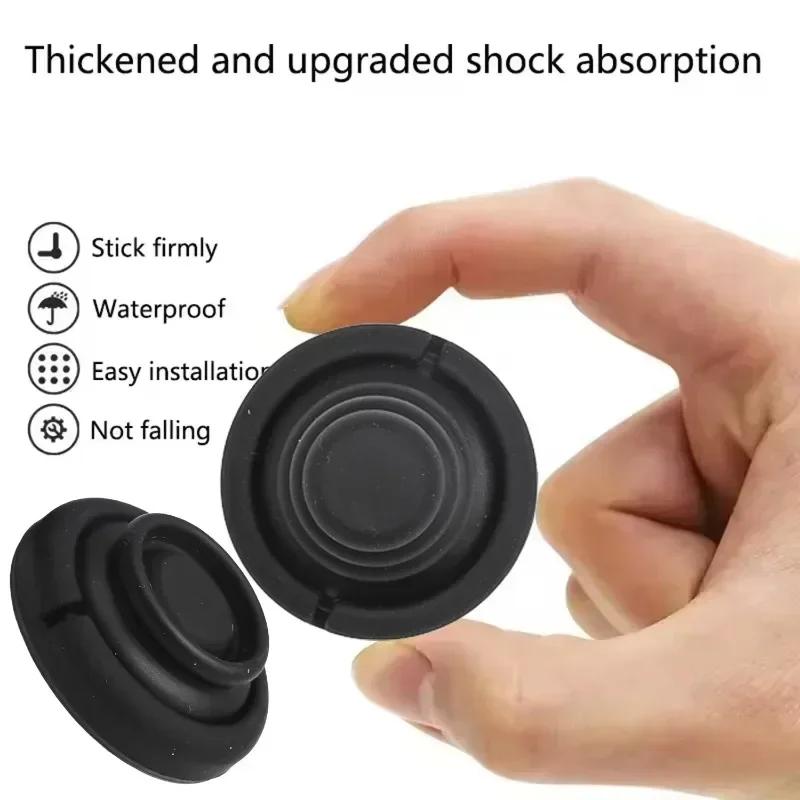 40-1PCS Car Door Shock Absorber Cushion Silicone Gasket Trunk Sound Insulation Pad Thickening Shockproof Latch Accessories