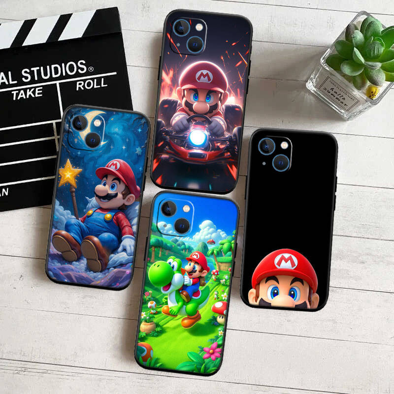 MH85 M-Marios Case for Samsung A06 A35 A25 A24 A15 A05S A05 M55 M35 M15 A02 A12 A13 A10 A16 A20 A30 A22 A31 A32 A33 A42 A50