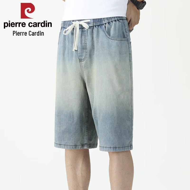 Pierre Cardin Men s Tencel Denim Drawstring Shorts L