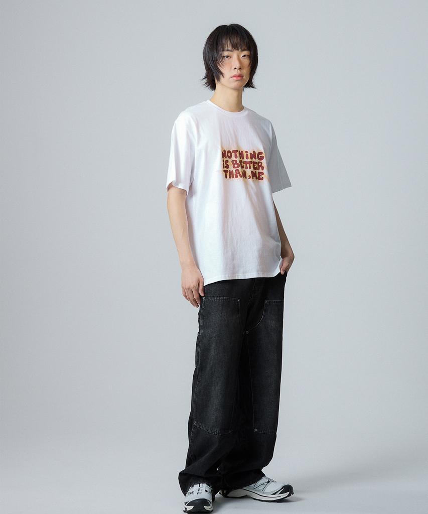 Nasttingijeubeleoldaenmi Light Lettering Tee_White