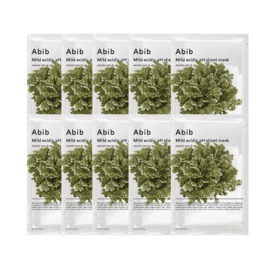 

Abib Mild Acidic pH Sheet Mask Jericho Rose Fit 10P