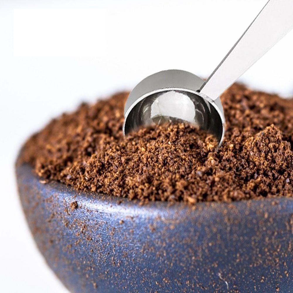 Manual Multi-Function Dual-Purpose Measuring 2 In 1 Powder Press Tamper Coffee Tool Coffee Spoon
