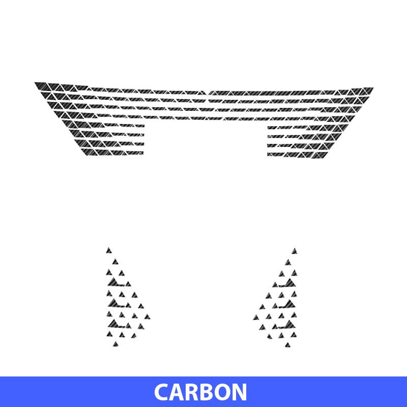 Vtear Car Body Stickers Fog Lamp Cover Grille Trim Car-Styling Exterior Decoration Parts Accessories For Changan Uni-V -2024